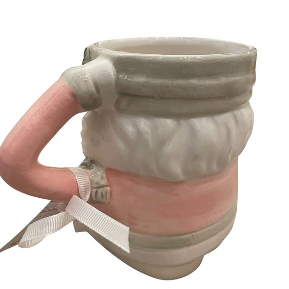 Pastel Pink Christmas Nutcracker Ceramic Mug, Adorable, 2023, NEW! - Picture 12 of 15